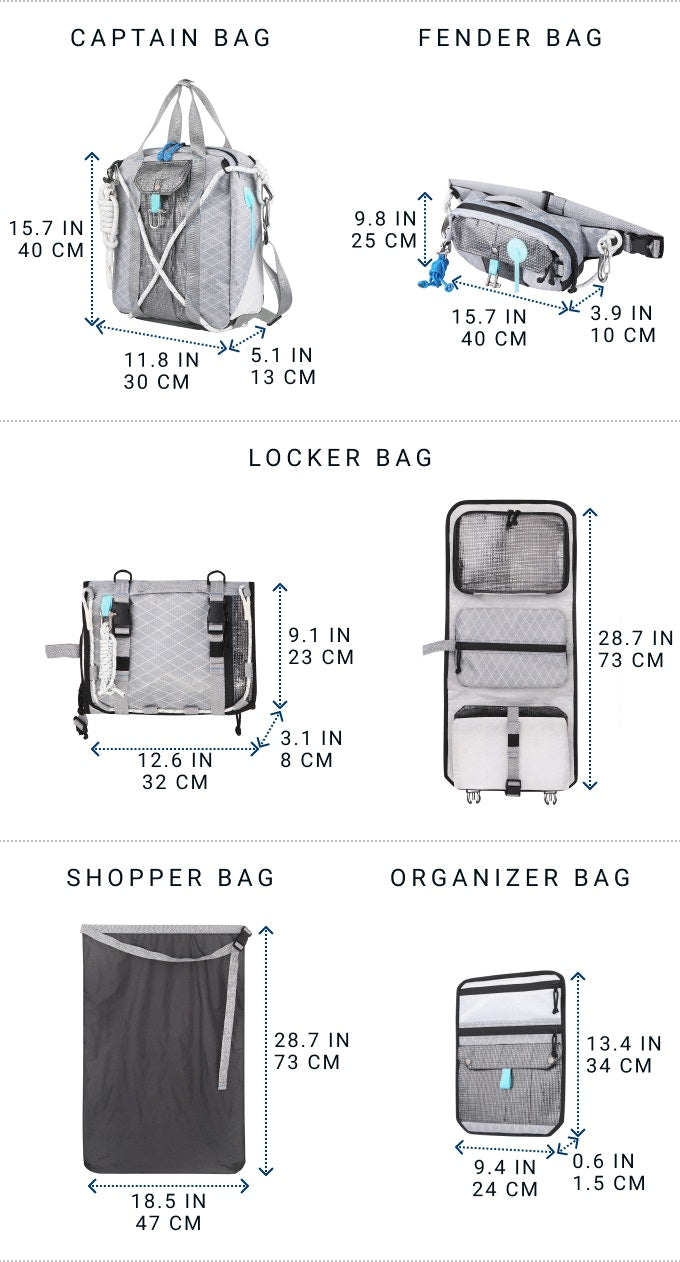 All bags sizes