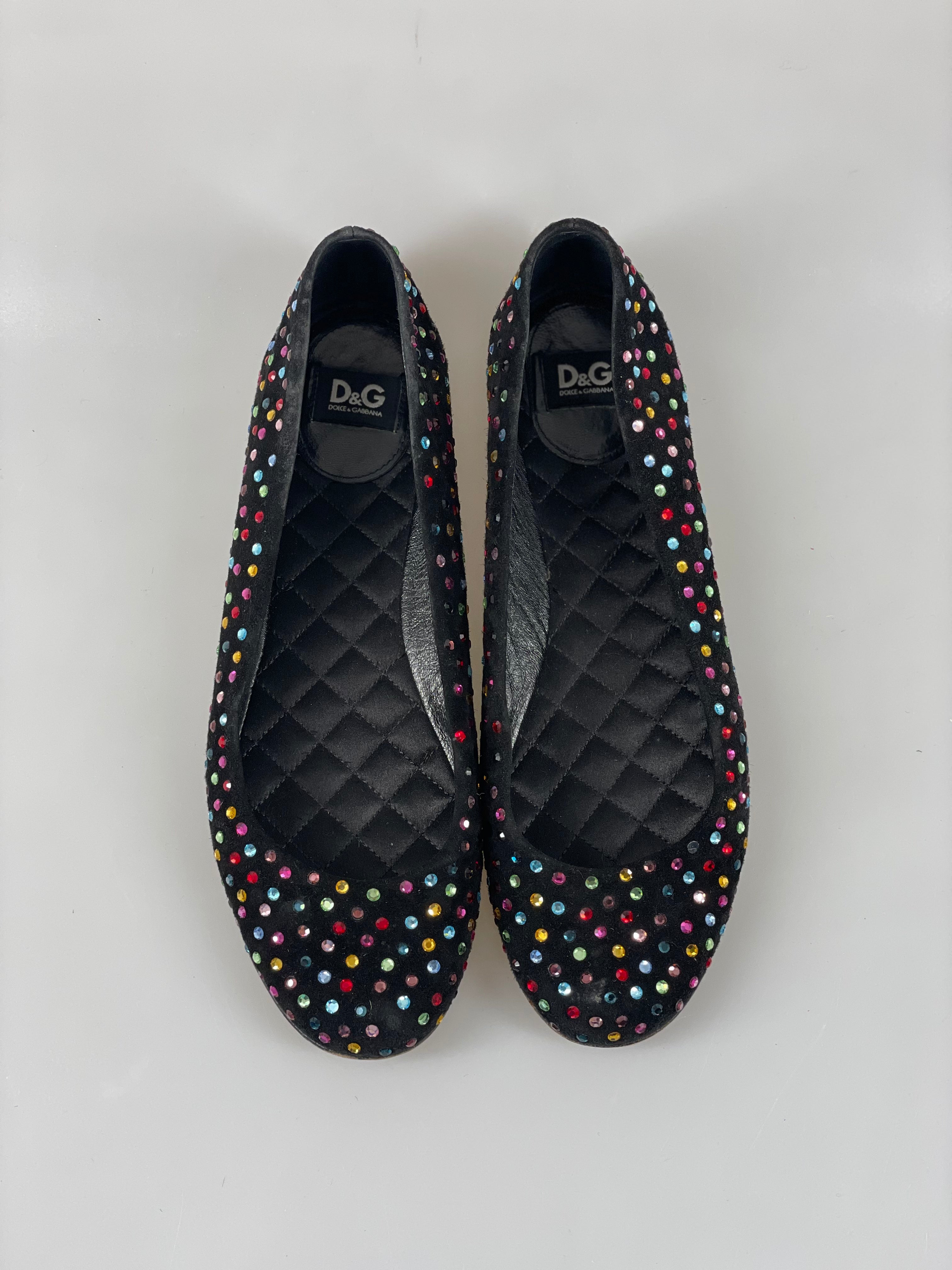 image of Dolce & Gabbana ballerina skor 38,5 SV12495