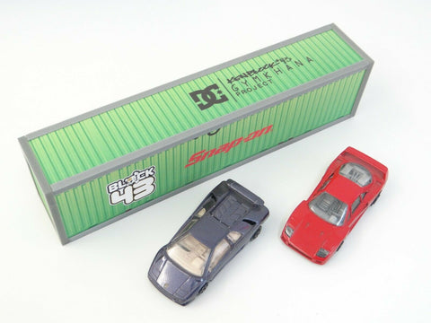 Scale 1:24 Diorama transport container Shipping container scale model –  dioramatoys