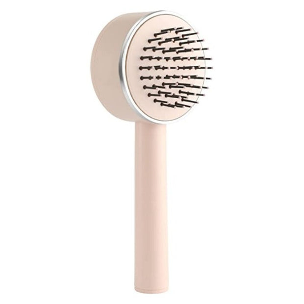 The PINK 3D Push Brush: Hassle-Free Hair Cleanup