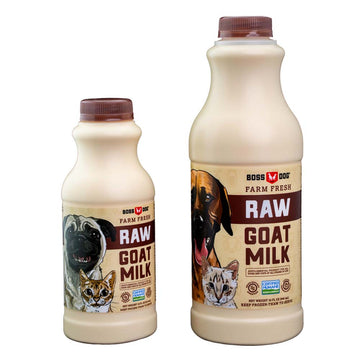 Solutions  GOATnog Raw Goat Milk Eggnog 32 oz - Lucky Pet Dog Grooming,  Westchase