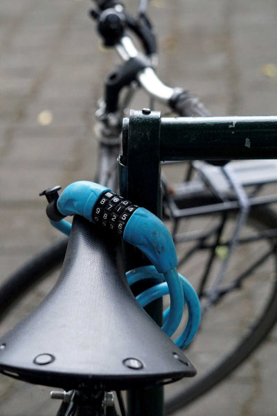 Light Blue bike lock