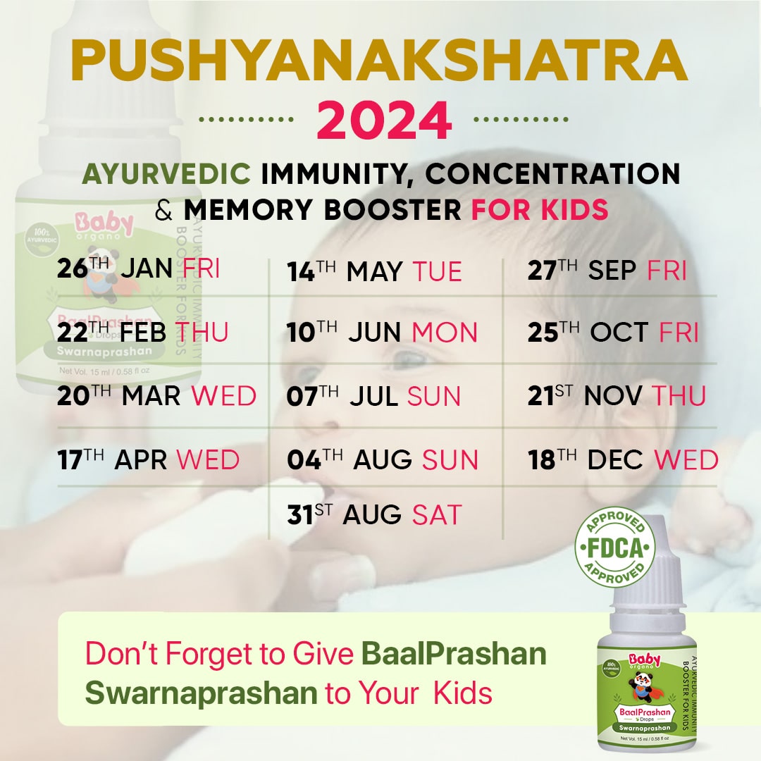 Pushyanakshatra - 2024