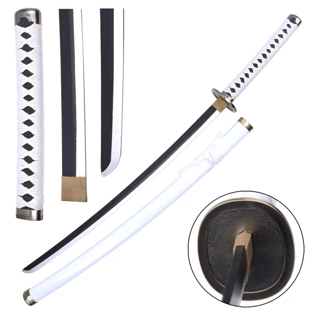 Anime Cosplay One Piece White Beard Edward Newgate Sword Weapon Bisento  Cosplay Replica Prop Wood PVC