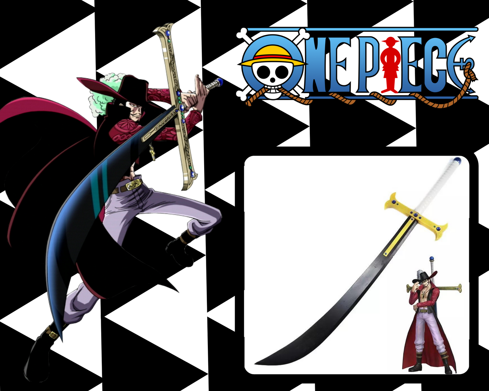 Espada de Mihawk One Piece, TUTORIAL