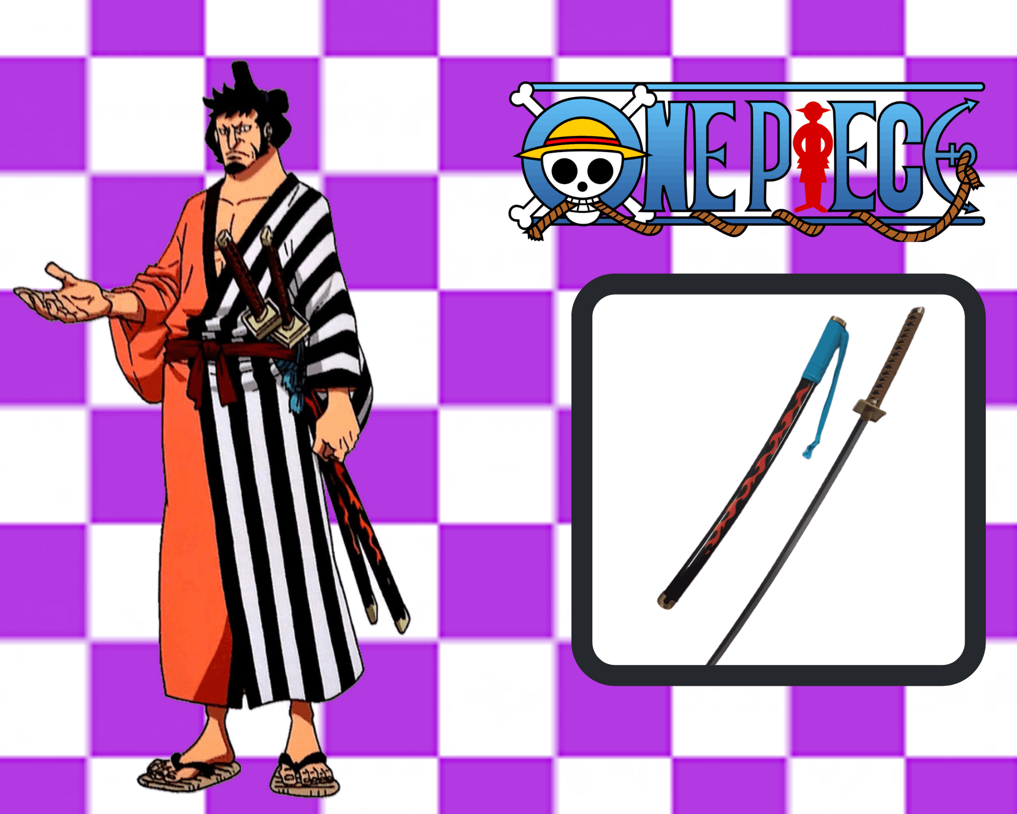 One Piece Whitebeard Replica Weapon Bisento Cosplay - Whitebeard Weapon -  Free Transparent PNG Download - PNGkey