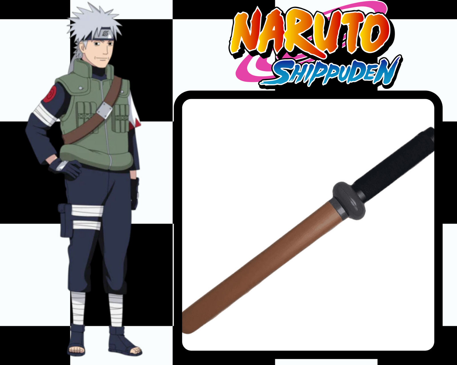 Katana en Métal de Kakashi Hatake V1.0 dans Naruto Shippuden