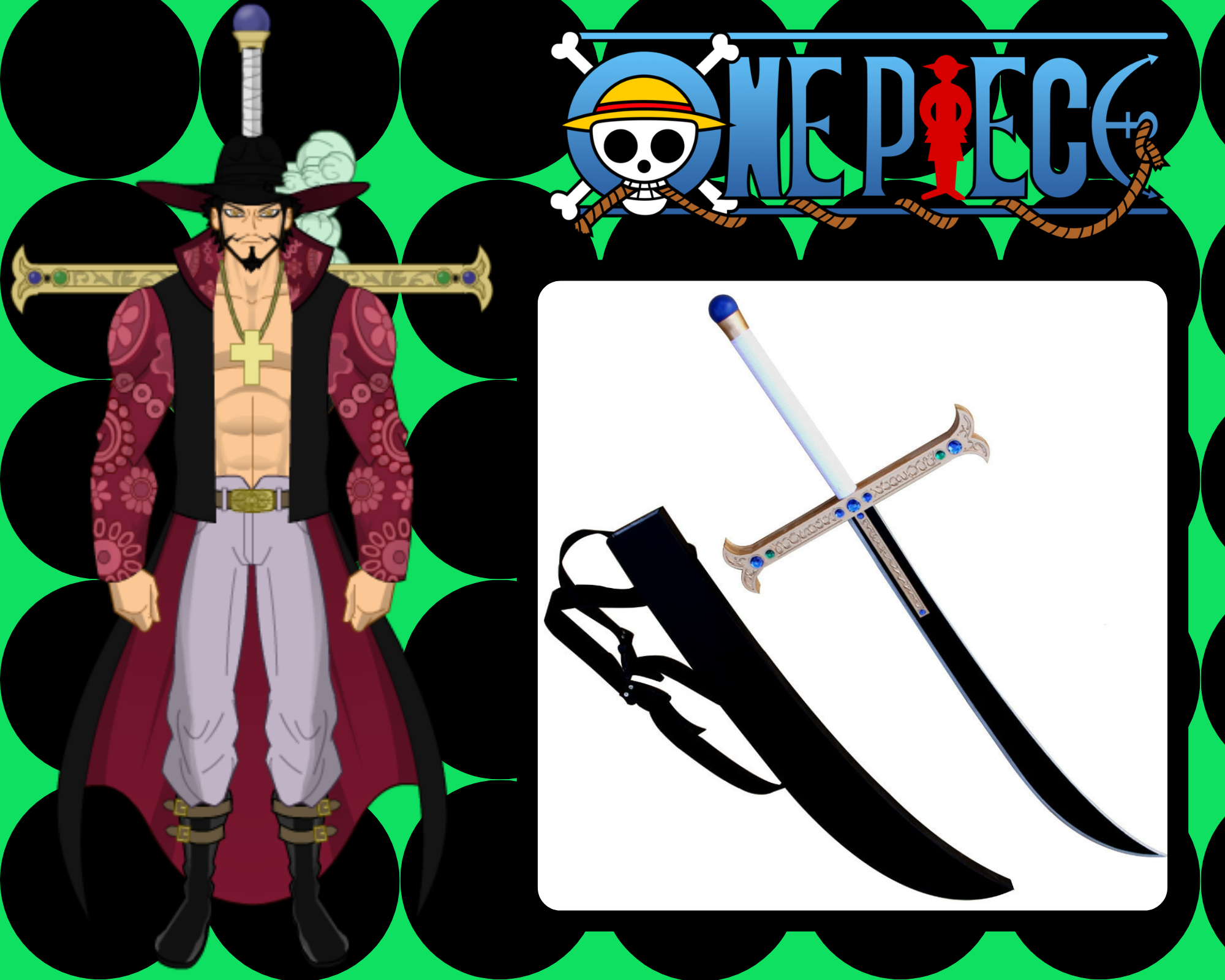 Espada Mihawk One Piece - MagicBox's