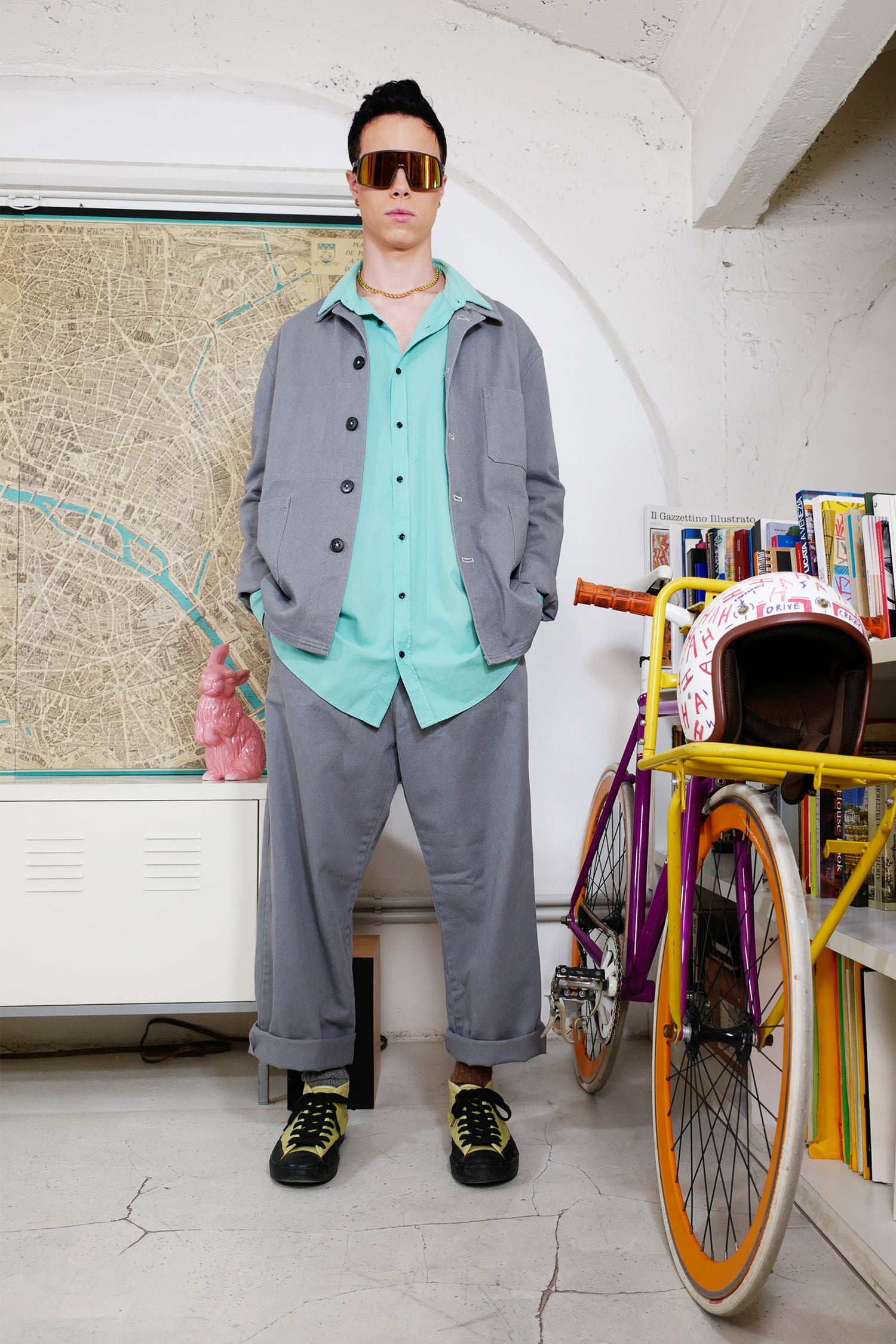 MAATEE\u0026SONS 柿乃葉 別注 French Work Jacket | neumi.it