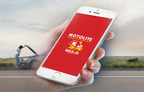 Motolite’s RES-Q mobile app, for all your roadside emergencies and services.