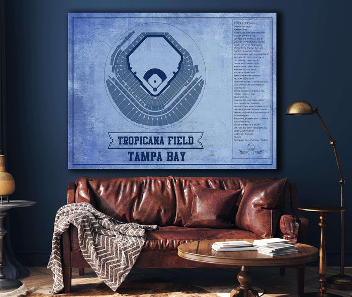 Seattle Mariners - Safeco Field Vintage Seating Chart Baseball Team Color  Print Wall Art