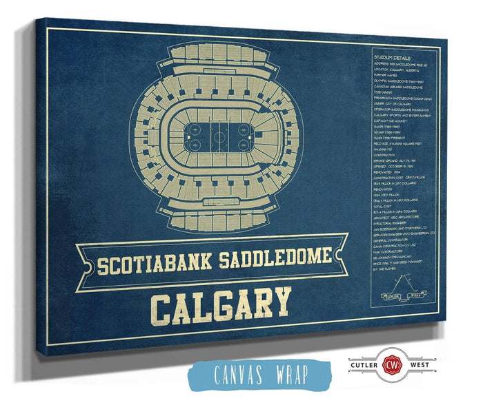 Breakdown Of The Scotiabank Saddledome Seating Chart
