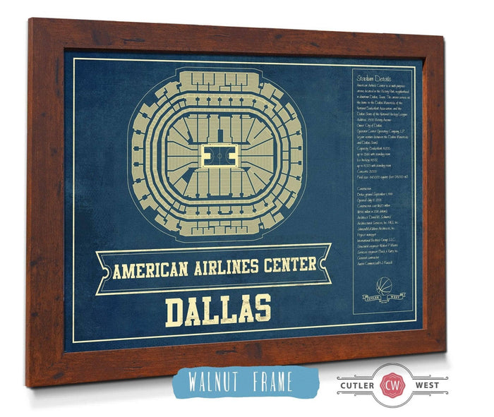 Dallas Stars Poster American Airlines Center Print NHL 