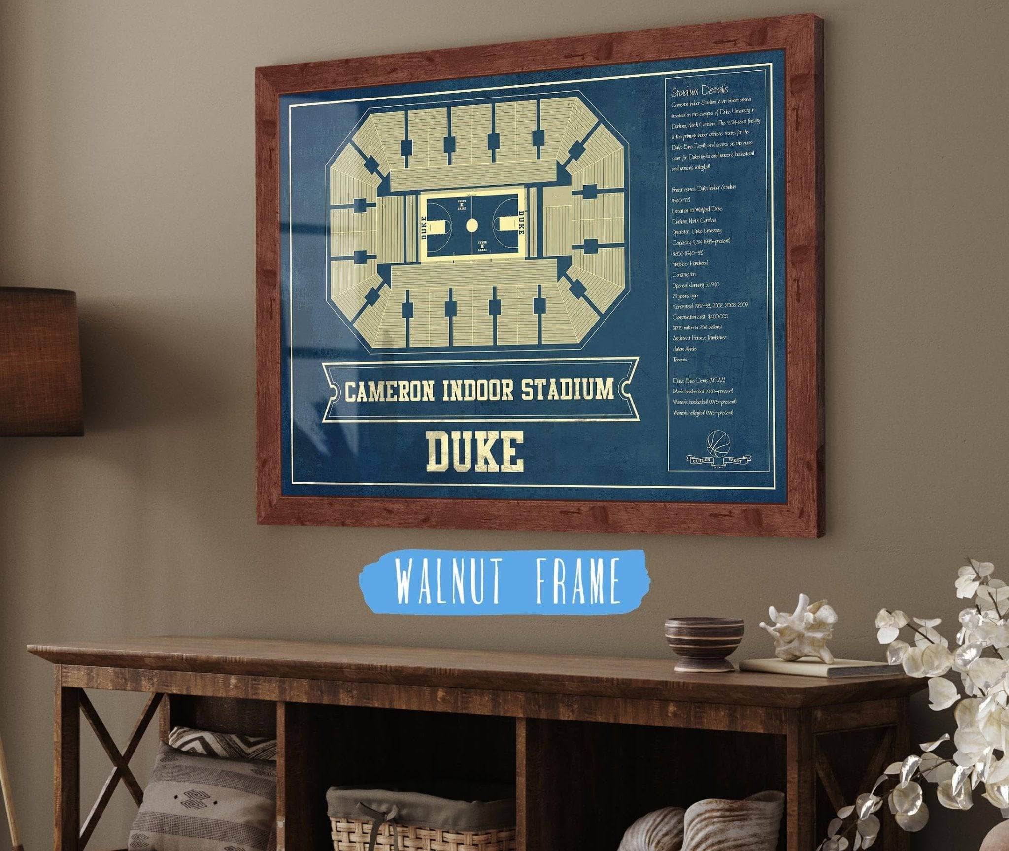 Duke Blue Devils - Cameron Indoor Stadium Seating Chart - College Bask