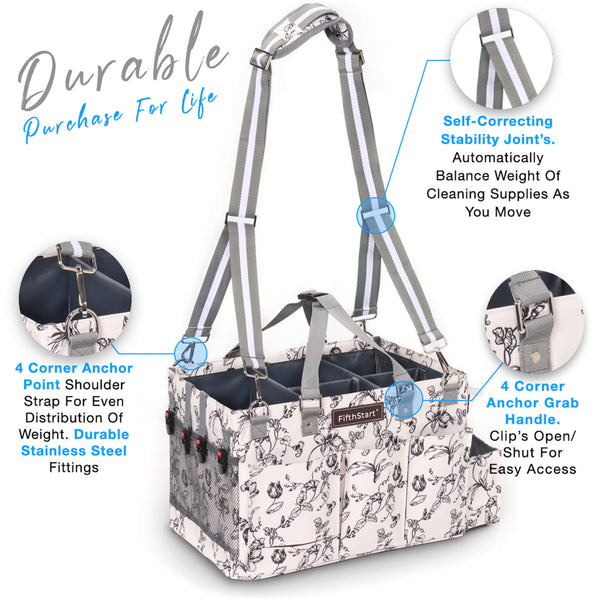 Wearable Cleaning Caddy: Blue – FifthStart