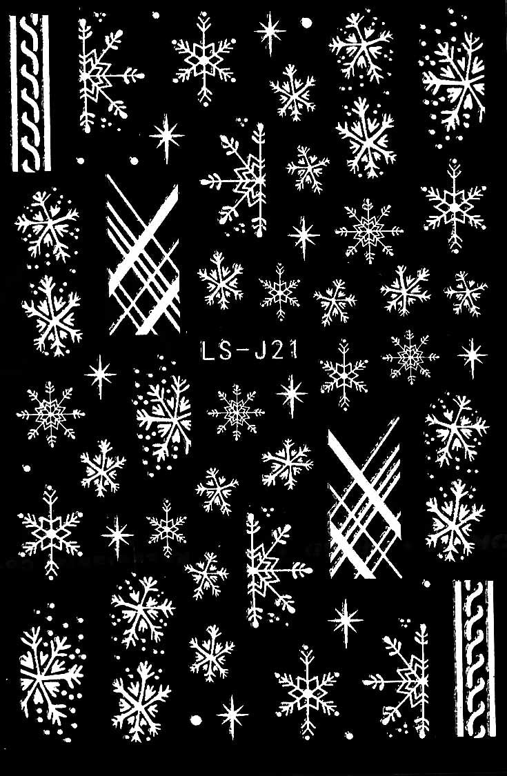 Snowflake Stickers 896