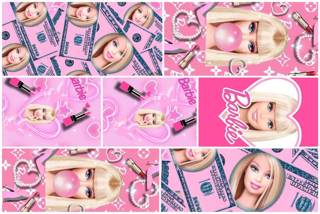 Water Decals - Barbie 3