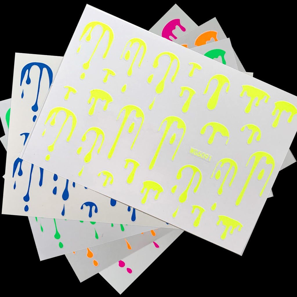 Neon Water Decal LV Cut