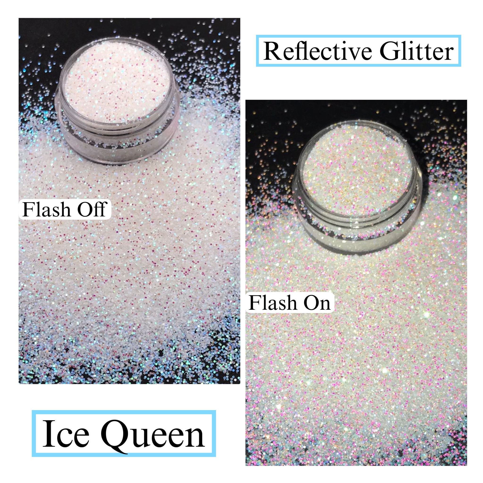 ICE QUEEN Iridescent Fairy Dust Glitter – inkeddollcosmetics