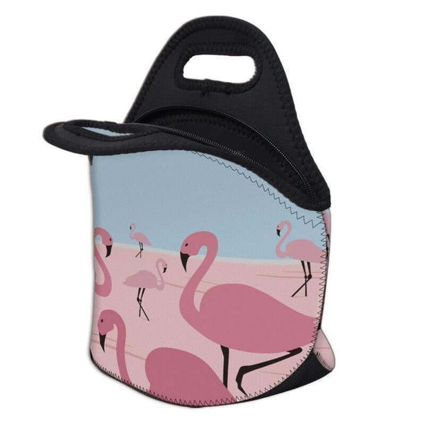 Sac Isotherme Neoprene Flamants Roses ISOLUNCH