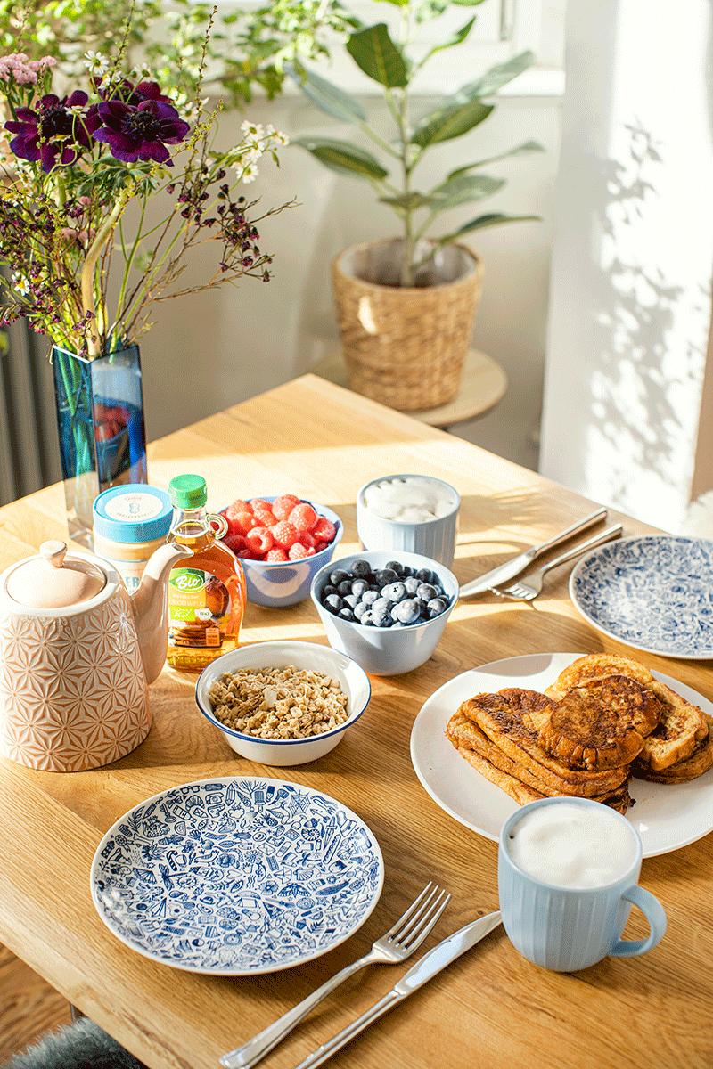 Set Mug Assiette Plate et Bol ELEPHANT