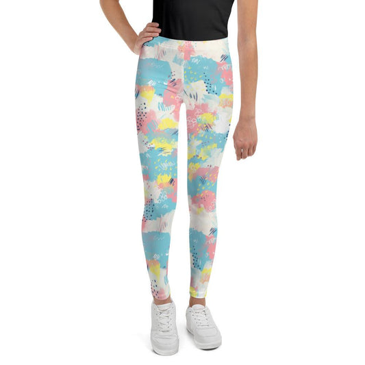 ROCHY Estampado Pink Abstract Girls Leggings Set - 23863