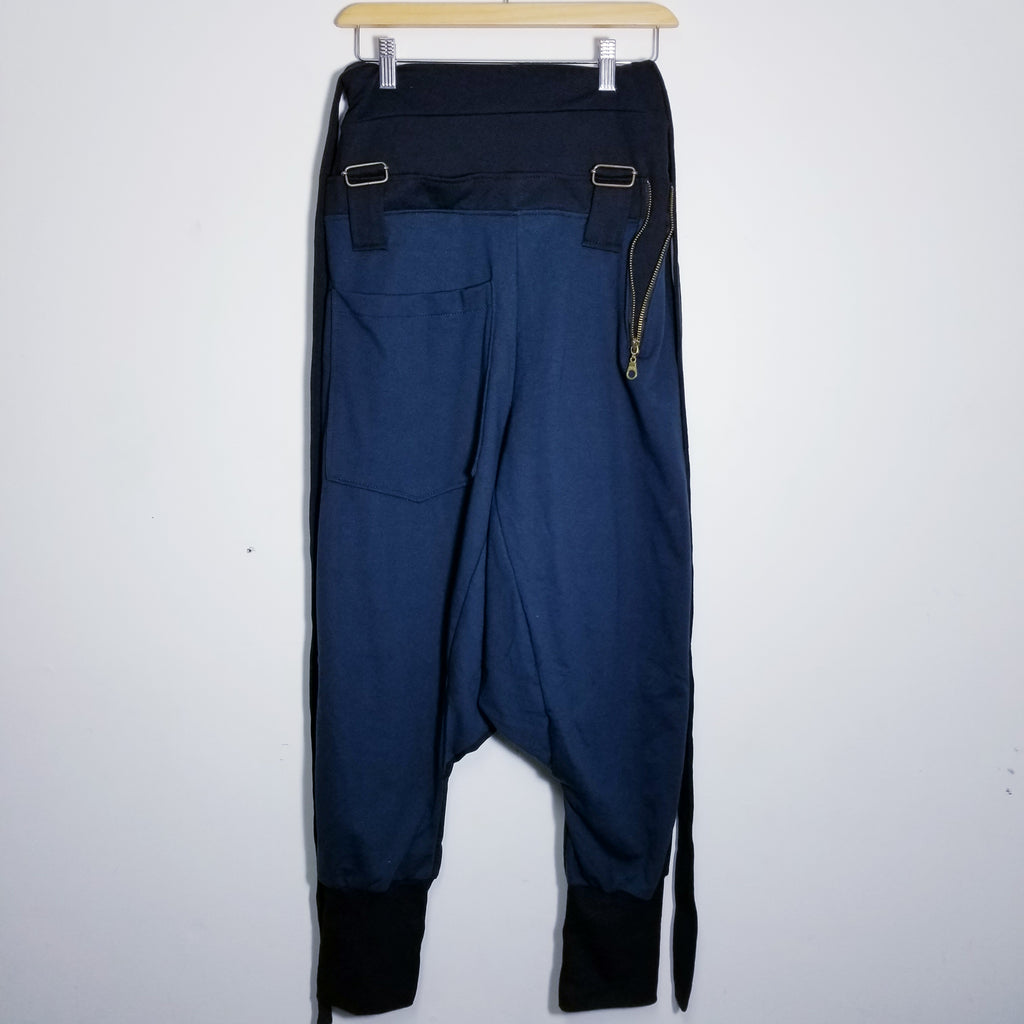 Modern Blue Ninja Pants - #015GOLDBLUE - Siamurai