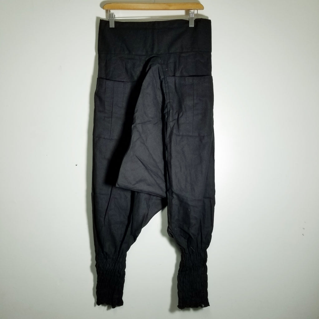 Black Ninja Pants Long - Siamurai