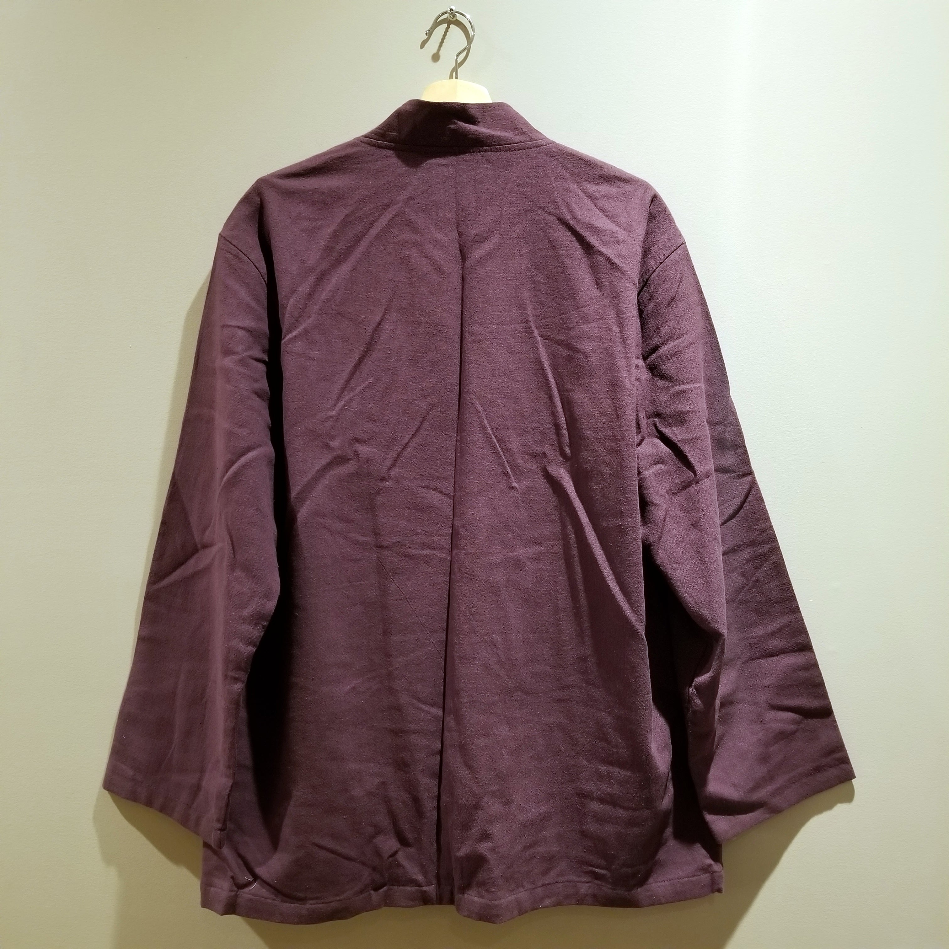 Purple Patchwork Kimono Noragi Hanten 1of1 - Siamurai