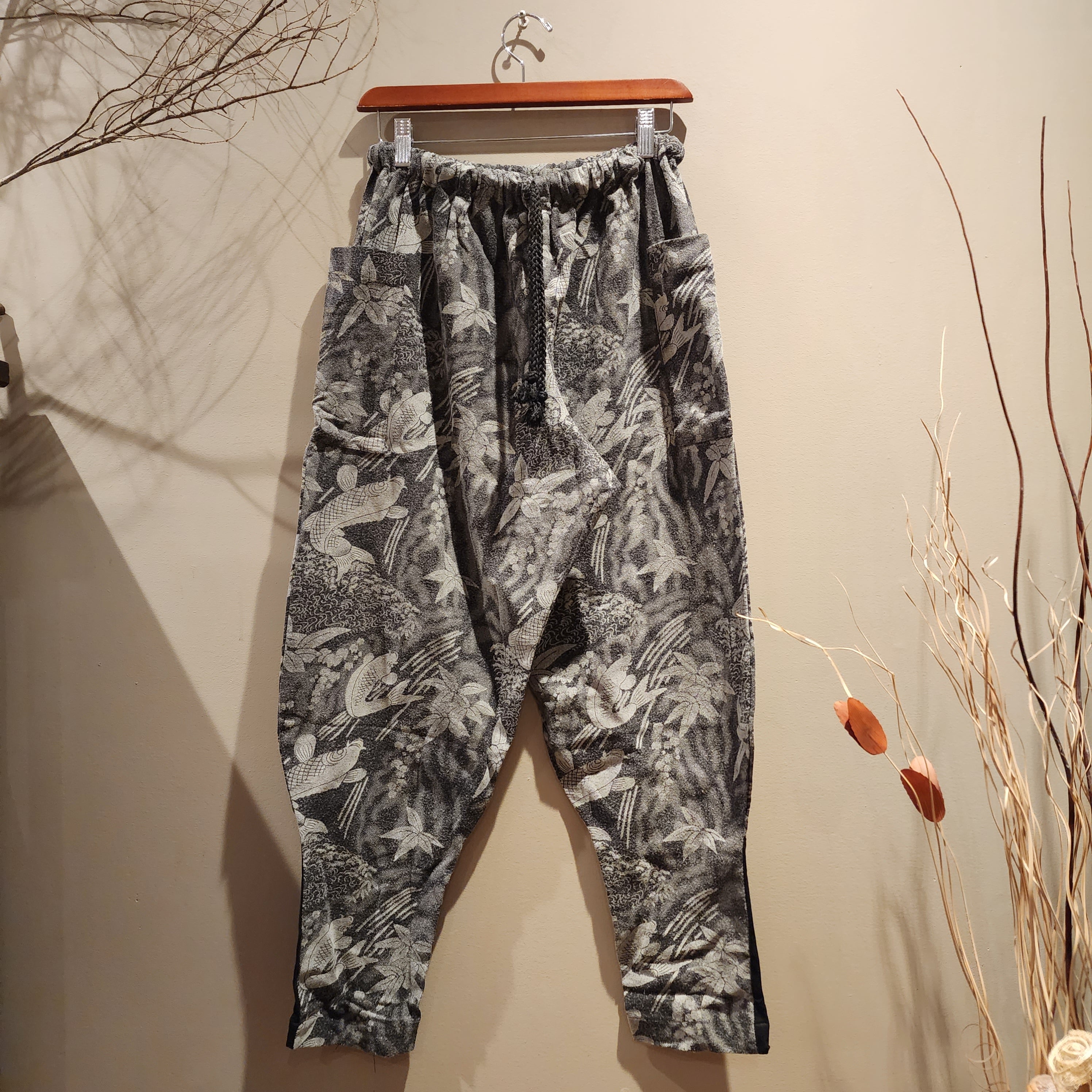 Stonewash Elite Koi Tapered Ninja Pants - Siamurai