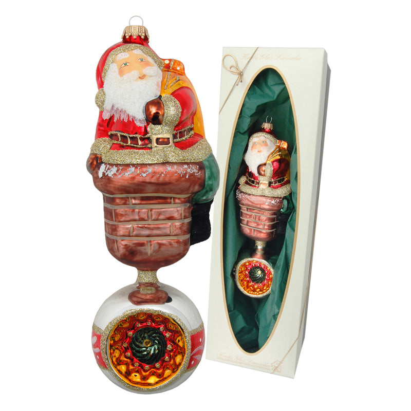 Official Viktorianischer mit zwei | Nutcracker® Nutcracker Steinbach Ornament Santa Steinbach Shop Kindern –