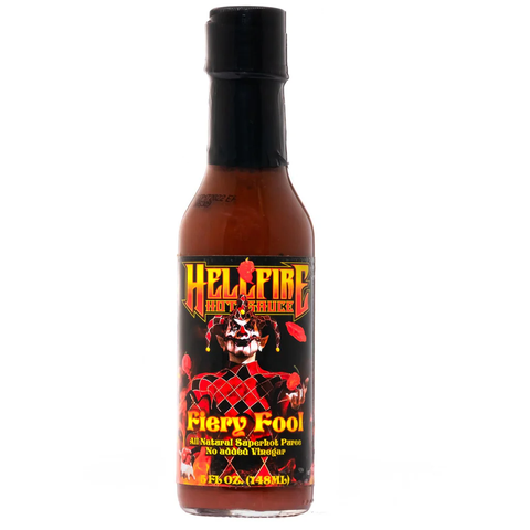 Fiery fool hot sauce