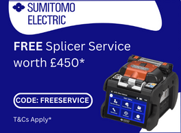 Buy a T-72C+ Splicer Kit and get the first annual service, worth £450 free* - Use code: FREESERVICE