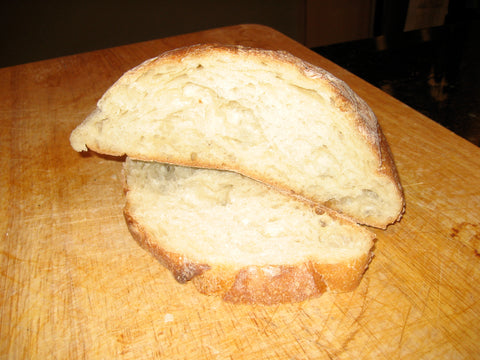 The great depression cooked bread happens when old bad bread is cut up and cooked in oil or butter to stretch the food