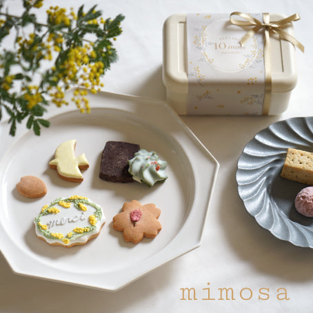 春限定のクッキーボックス登場 mimosa　ベビー用品　出産祝い