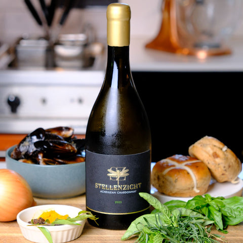 Reuben Riffel Easter Stellenzicht Stellenbosch Wine Recipe Pairing Ideas Food  Winelands Varietal Cabernet Savignon Cinsault Syrah Shiraz Red Award Winning Online South Africa