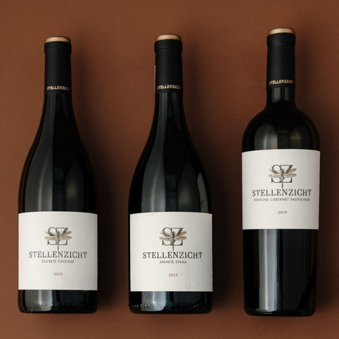 Stellenzicht Stellenbosch Wines Winelands Single Varietal Range Cabernet Savignon Cinsault Syrah Shiraz Red Award Winning Online South Africa