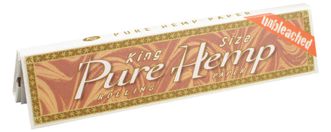 Pure Hemp Unbleached King Size (44mm Width)