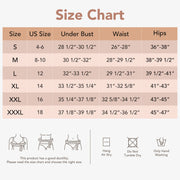 Joyshaper Open Bust Lace Slips Dress size chart