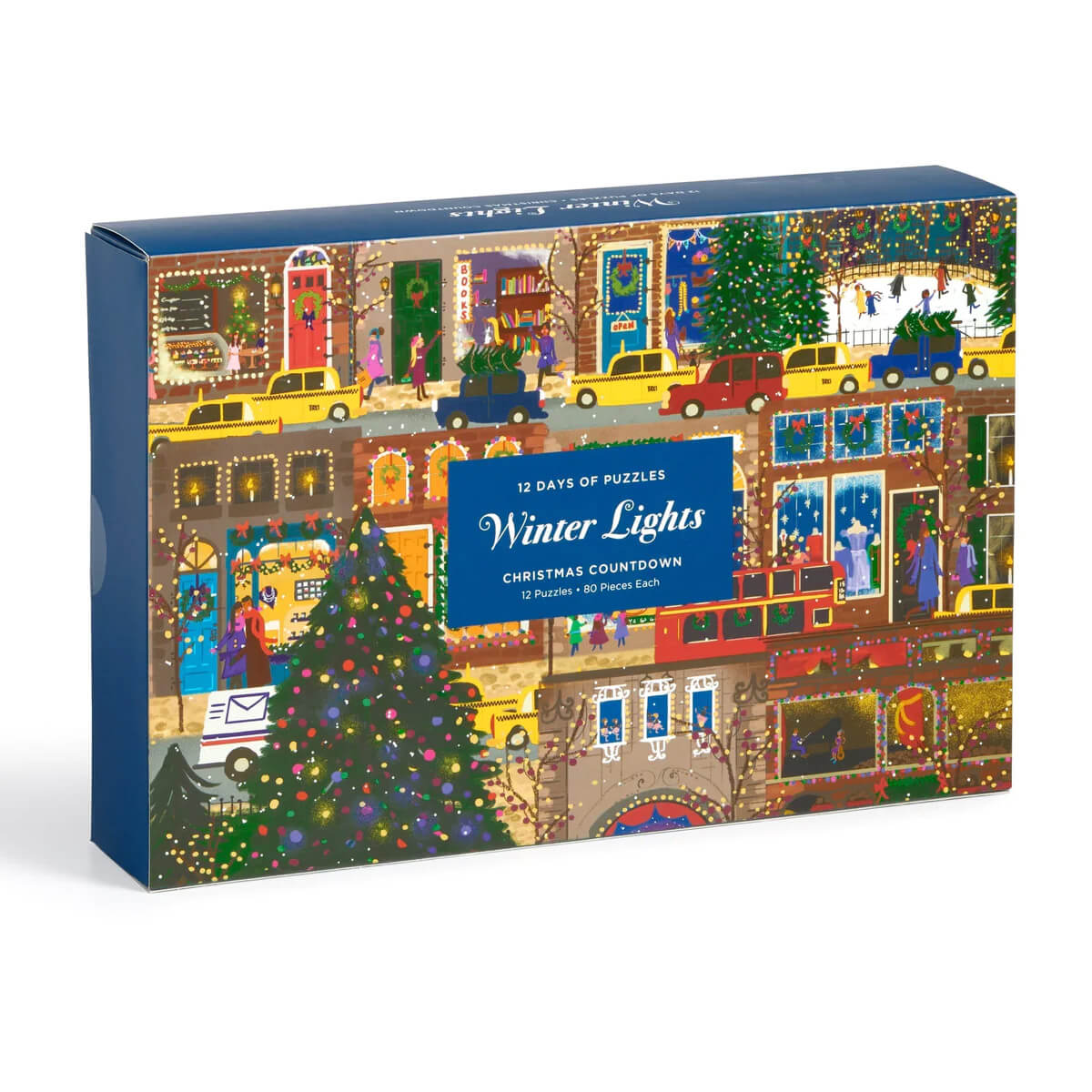 Winter Lights 12 Days of Puzzles Holiday Countdown