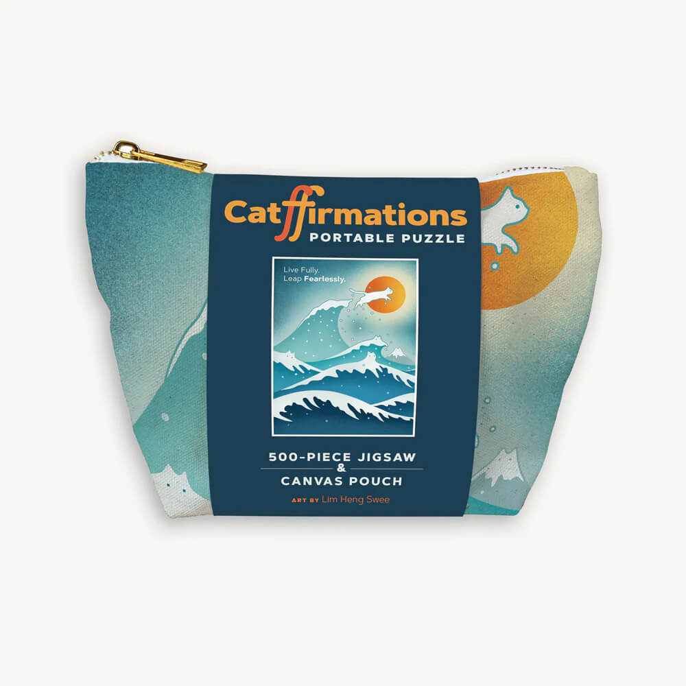catffirmations portable pouch puzzle