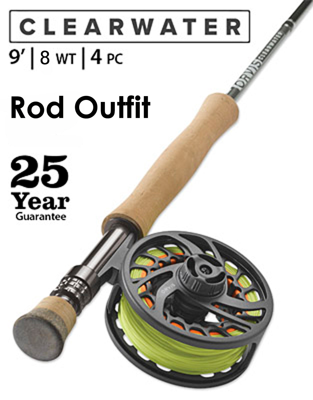 Orvis Clearwater Rod and Battenkill Reel Combo - Outfit 7ft - 6 in