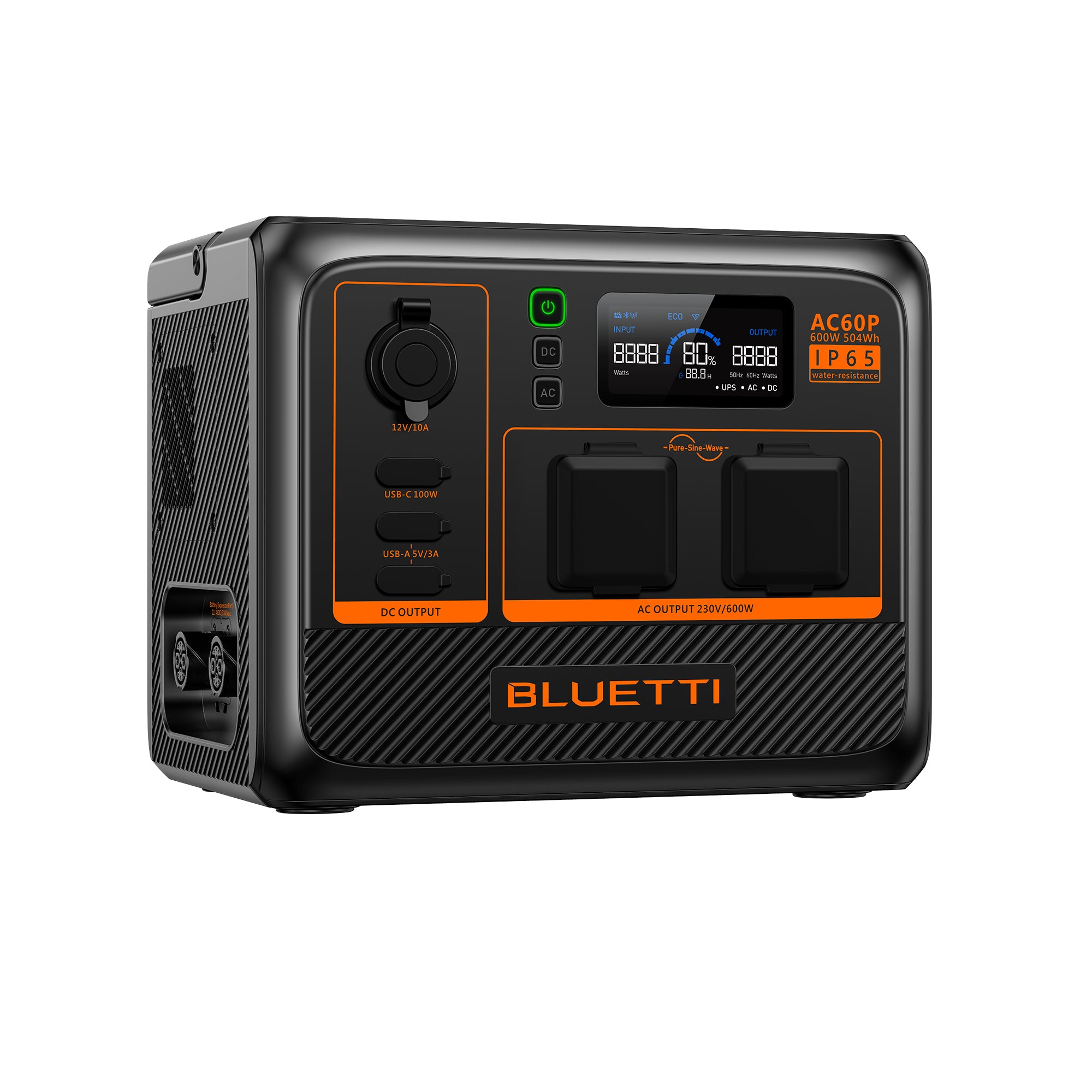 BLUETTI AC60P Station électrique Portable , 600 W / 504 Wh