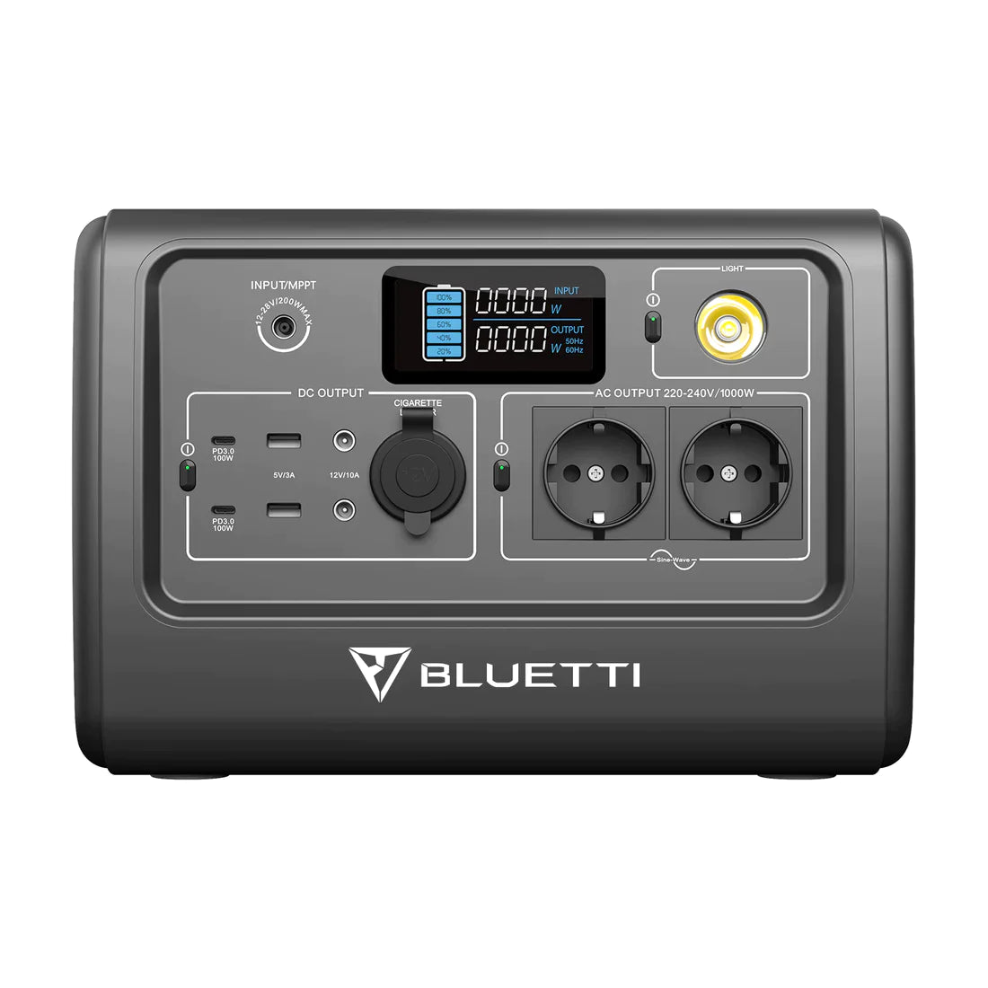 BLUETTI EB70 Station électrique Portable , 1000 W / 716 Wh - Occasion