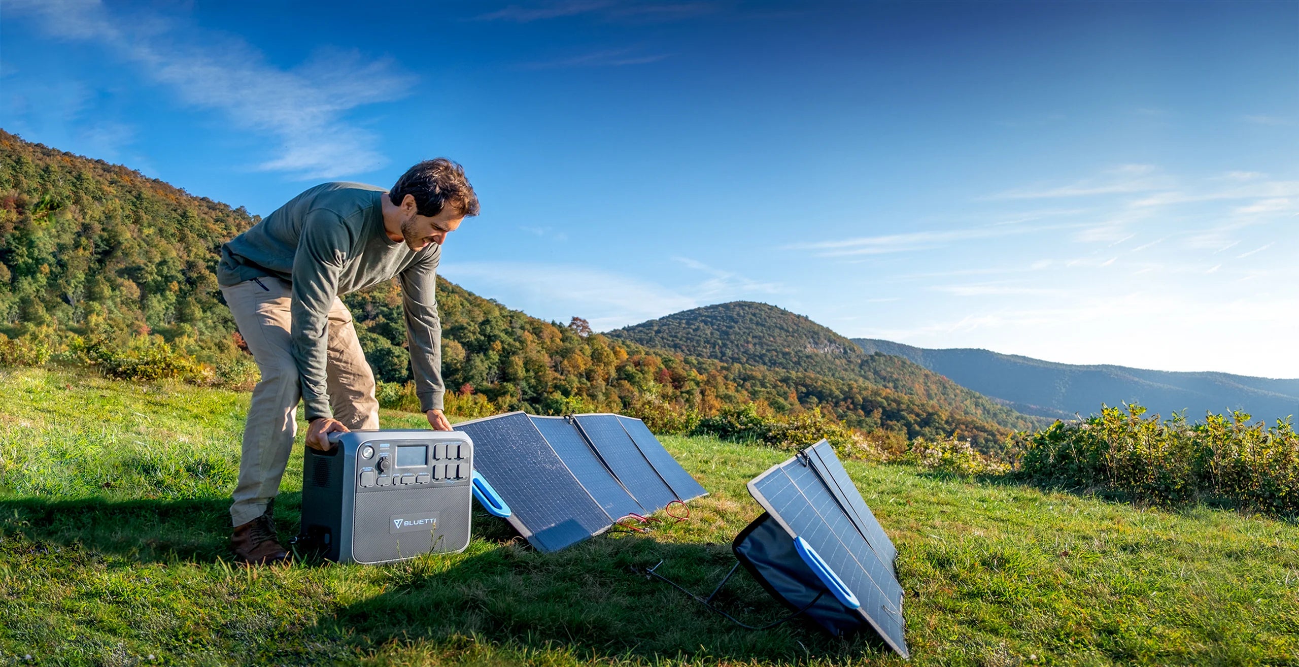 Calculez la consommation énergétique de vos appareils et trouvez le kit générateur solaire portatif 300w à 5000w et ses panneaux solaires qui vous conviennent sur BLUETTI.fr&nbsp;!&nbsp;