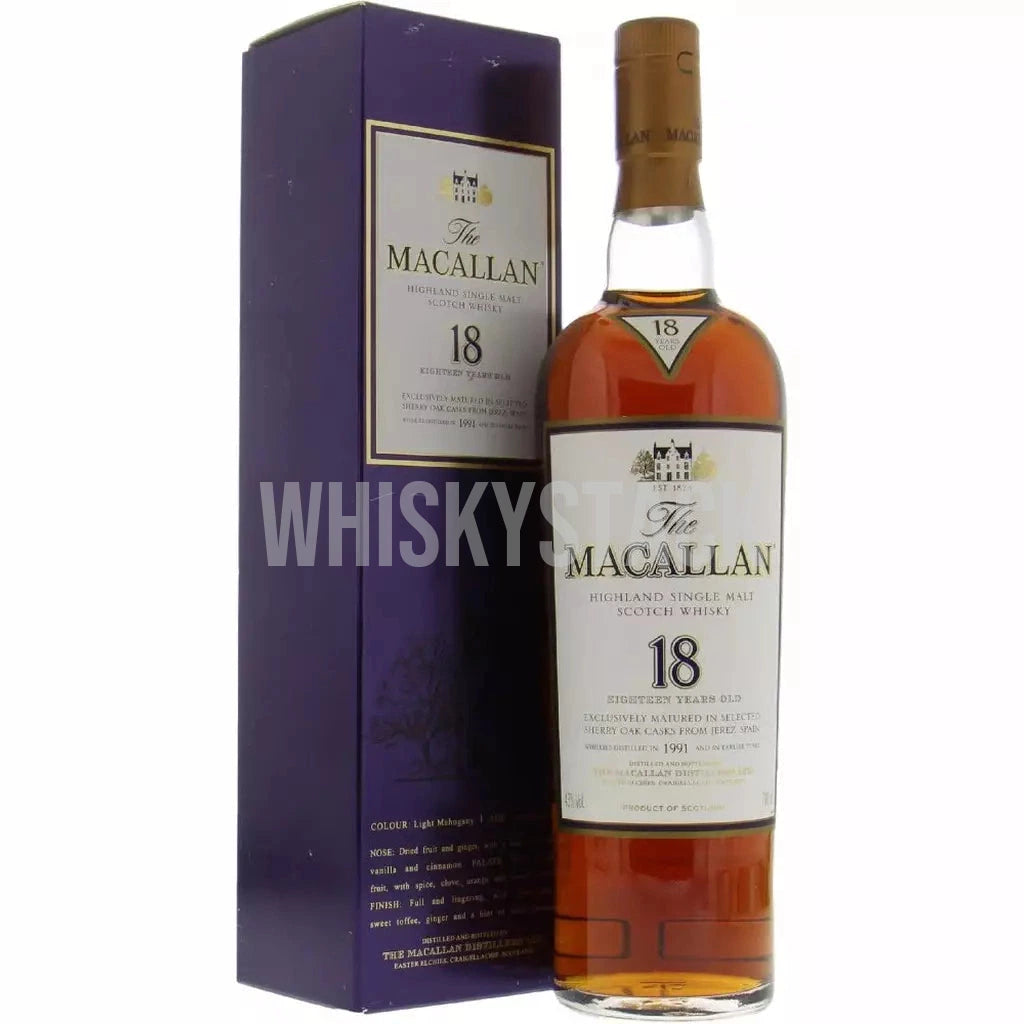 Billede af Macallan 18 Year Old - Sherry Oak - 1991