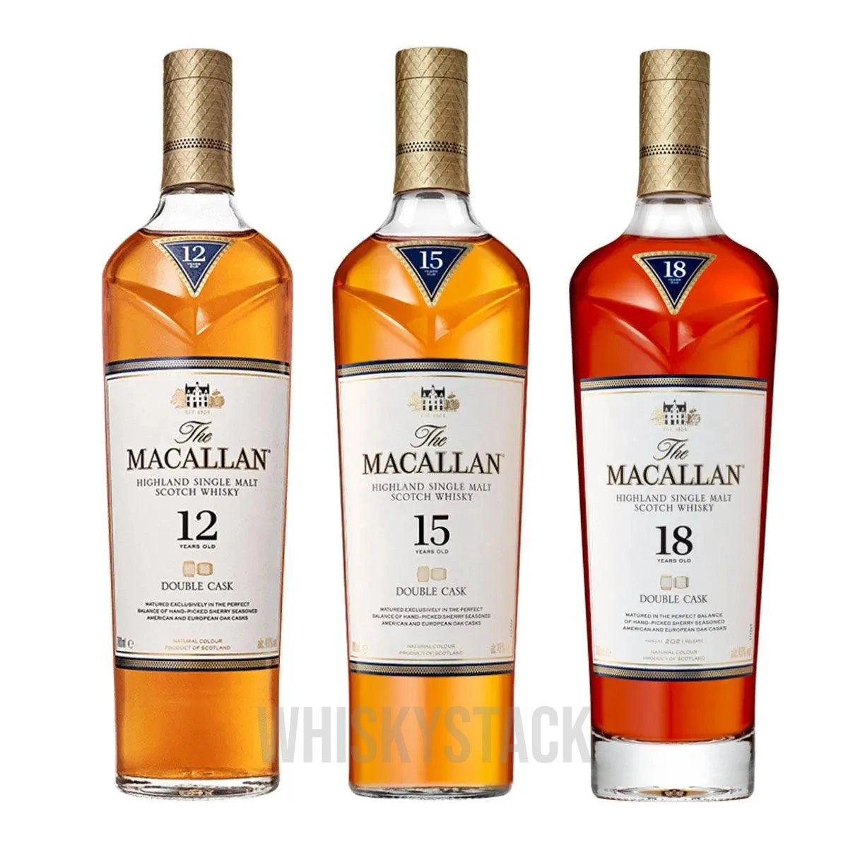 Billede af The Macallan Double Cask Trilogy - Eksklusiv Smagnings Sæt