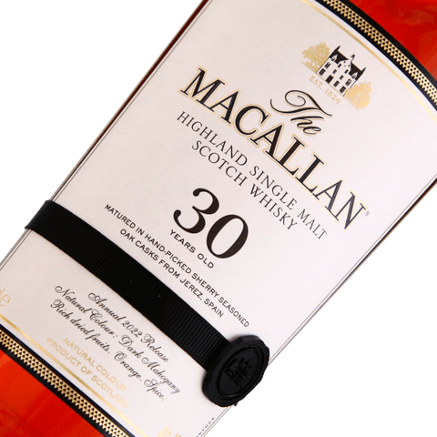 Macallan 30 Years Old Sherry Oak 2022