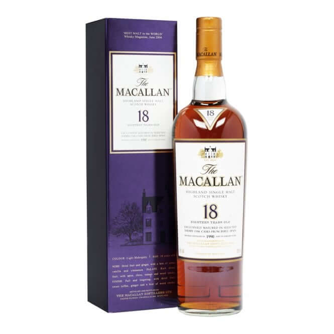 Billede af Macallan 18 Year Old - Sherry Oak - 1990