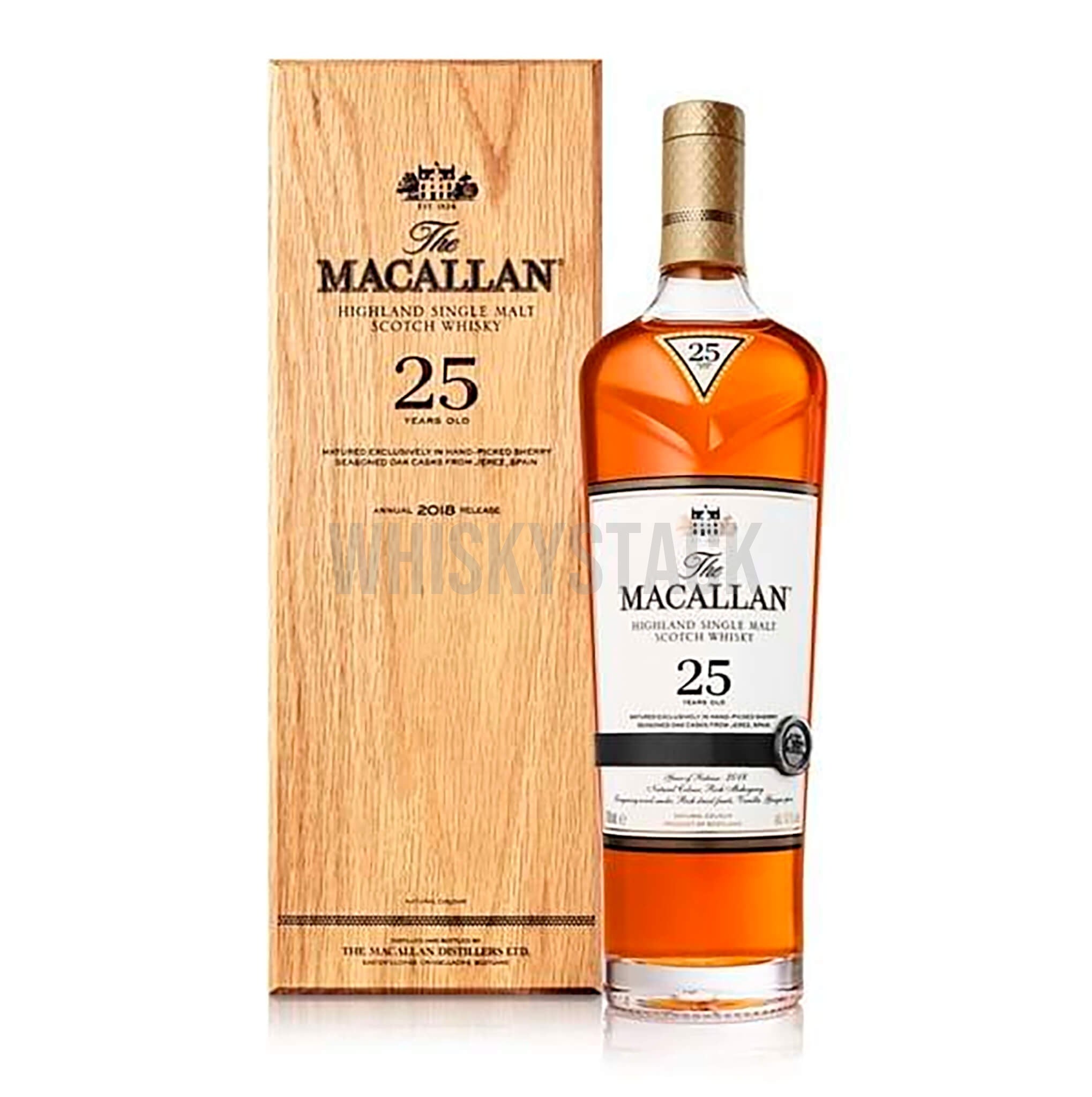 Billede af Macallan 25 Years Old Sherry Oak 2018